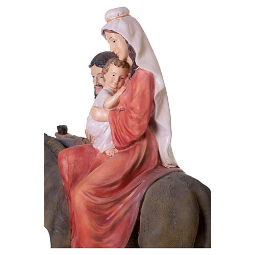 Flight into Egypt resin statue, 100 cm 8