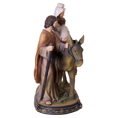 Flight into Egypt resin statue, 100 cm 10