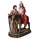 Flight into Egypt resin statue, 100 cm s5