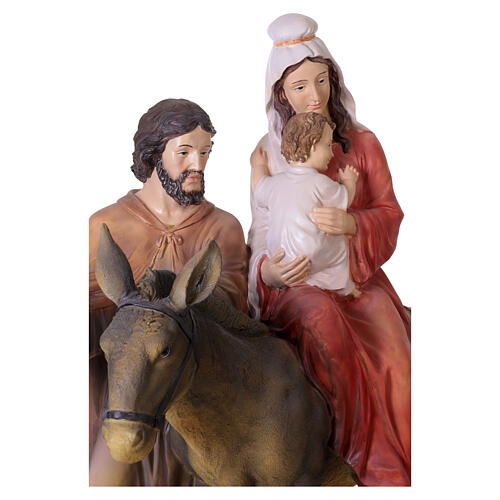 Fuite en Égypte statuette en résine 100 cm 6