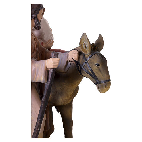 Fuite en Égypte statuette en résine 100 cm 9