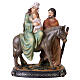 Escena pascual Huida a Egipto resina 45 cm s1
