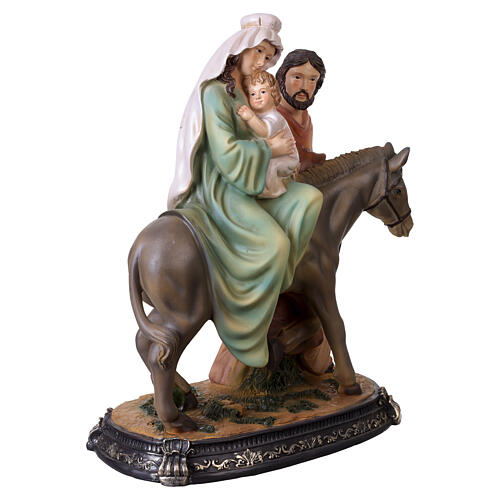 Ucieczka do Egiptu, figurka z żywicy do szopki, 45 cm 6