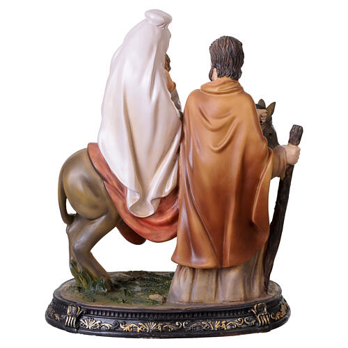 Figurka z żywicy Ucieczka do Egiptu, 40 cm 7