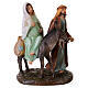 Seeking lodging: Saint Joseph and Mary for 18 cm Nativity Scene s3