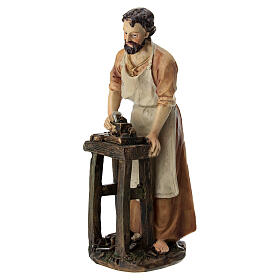 Saint Joseph the carpenter for 10 cm Easter Creche