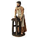 Statuina San Giuseppe falegname 10 cm presepe pasquale s2