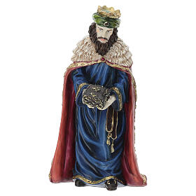 Set tre Re Magi resina presepe 30 cm