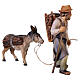 Pastor con burro y leña belén Original Pastor Val Gardena 10 cm s4