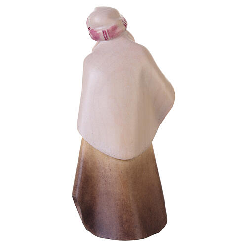 Pecoraio con zappa Val Gardena 12cm presepe Original Cometa legno dipinto a mano 5