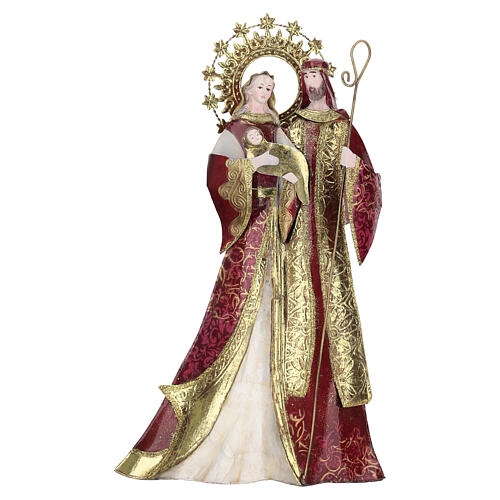 Statuetta sacra famiglia in metallo 50cm Bagutta Tendence 1