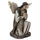 Guardian Angel Statue in Adoration, Resin 60x55x35 cm s6