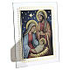 Glass Nativity Holy Family Picture, Valenti 20x15 cm s1
