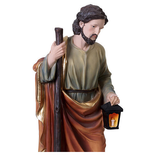 Resin Holy Family for 80 cm Nativity Scene 8