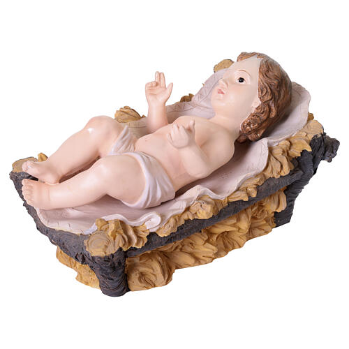 Resin Nativity Holy Family statue, 80 cm 6