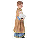 STOCK Pastuszek z barankiem - figurka do szopki 27 cm, żywica, wielobarwna s2