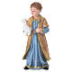 STOCK Pastuszek z barankiem - figurka do szopki 27 cm, żywica, wielobarwna s3