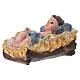 STOCK Gesù bambino presepe 27 cm resina s2