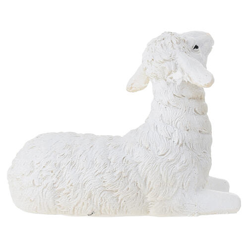STOCK Owieczka z żywicy do szopki 27 cm 4