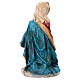 STOCK Madonna siedząca, pogrążona w modlitwie - figura z żywicy do szopki 50 cm s4