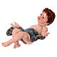 STOCK Gesù bambino natività resina per presepe 63 cm s2