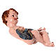 STOCK Gesù bambino natività resina per presepe 63 cm s3