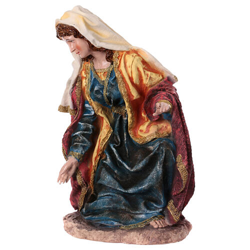 STOCK Madonna natività in resina per presepe 63 cm 5