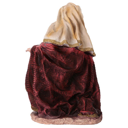 STOCK Madonna natività in resina per presepe 63 cm 7