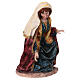 STOCK Madonna natività in resina per presepe 63 cm s3