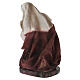 STOCK Mary for Nativity Scene, resin and fabric, 30 cm s6