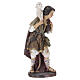 STOCK Shepherd with sheep for 30 cm Nativity Scene, resin and fabric s4