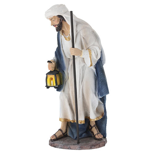 STOCK Święty Józef do szopki 30 cm, żywica i tkanina 4