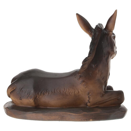 STOCK Osioł z żywicy do szopki 30 cm 4