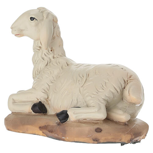STOCK Owca leżąca do szopki 30 cm 3