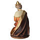 STOCK Resin kneeling white Wise Man for 30 cm Nativity Scene, hand-painted s8