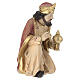 STOCK Re Magio in ginocchio in resina per presepe da 50 cm s6