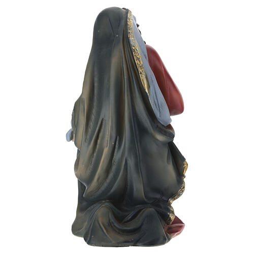 STOCK Maria klęcząca - figurka do szopki 40 cm, żywica malowana 4