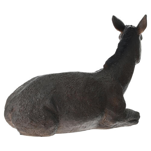 STOCK Osioł leżący do szopki 40 cm 5
