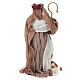 STOCK Saint Joseph style vénitien crèche résine et tissu 30 cm s7