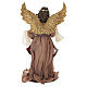 STOCK Angelo stile veneziano presepe resina e stoffa 30 cm s7