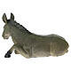 STOCK Lying donkey for 30 cm Nativity Scene s5
