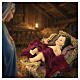 STOCK Infant Jesus for 30 cm Nativity Scene in Venetian style, resin and fabric s2
