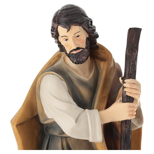 STOCK Święty Józef - figurka do szopki 40 cm, z kolorowej żywicy 2