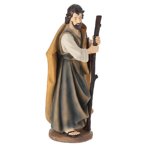 STOCK Święty Józef - figurka do szopki 40 cm, z kolorowej żywicy 3