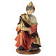 STOCK Król Mędrzec biały klęczący - figurka do szopki 40 cm, żywica s1