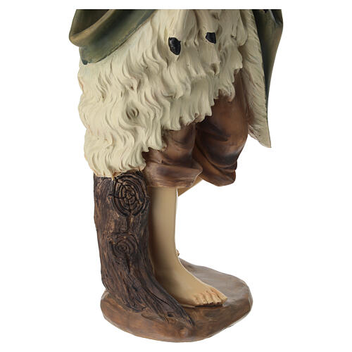 STOCK Pastore in resina presepe 43 cm 8