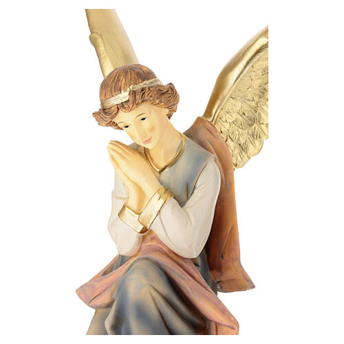 STOCK Angelo in resina presepe 43 cm 5