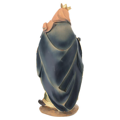 STOCK Król Mędrzec ciemnoskóry - figurka z żywicy do szopki 43 cm 8