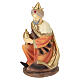 STOCK Magio in ginocchio in resina presepe 43 cm s4