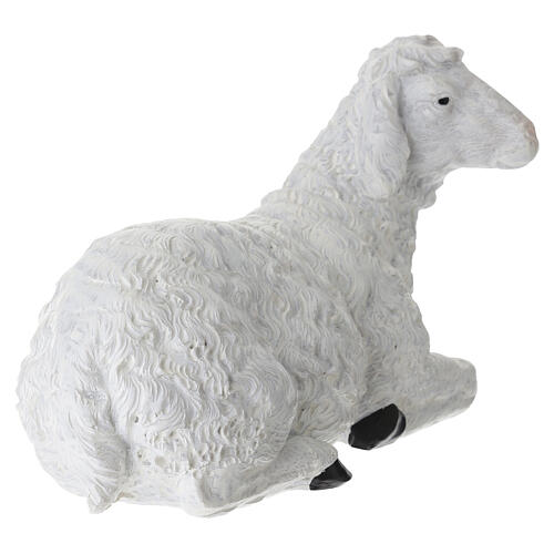 STOCK Owca leżąca do szopki 60 cm, żywica 3